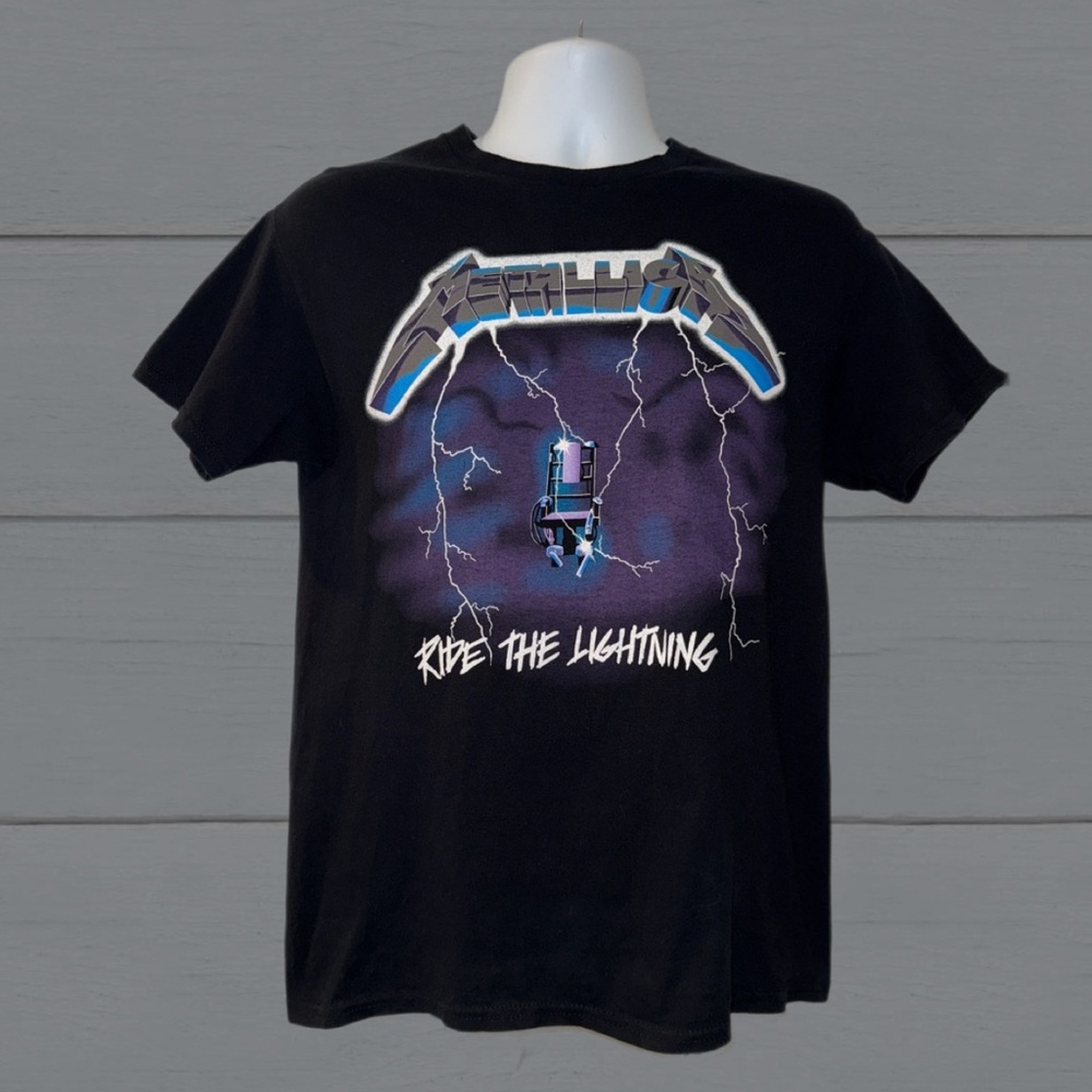 Metallica “Ride the Lightning” Graphic Tee | Size Medium